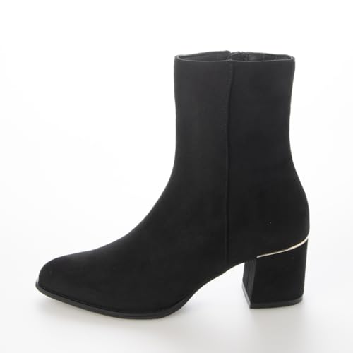 [Carino] [Rain-resistant] Pointed Flare Heel Boots
