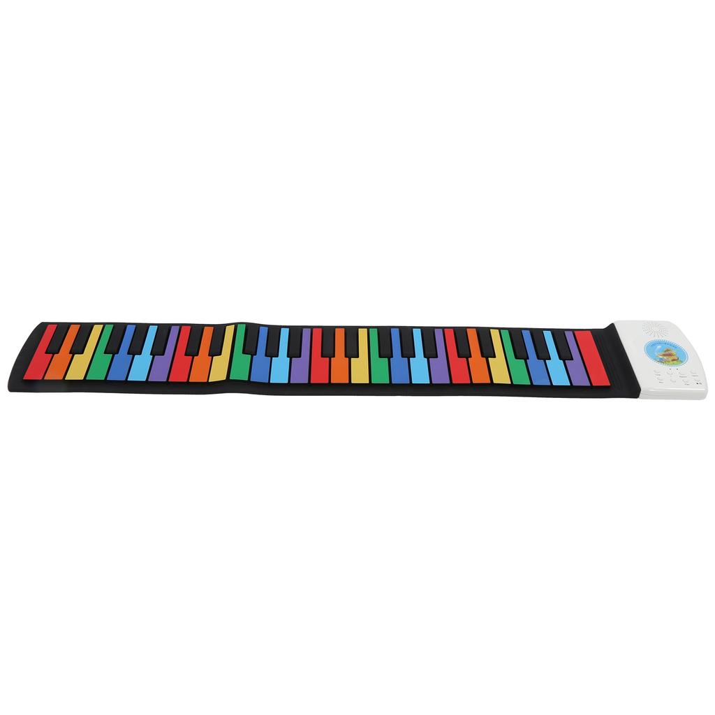 Rollup Piano Silicone 49 Keys Roll Up Piano Keyboards Hand Roll Piano Educational Gifts