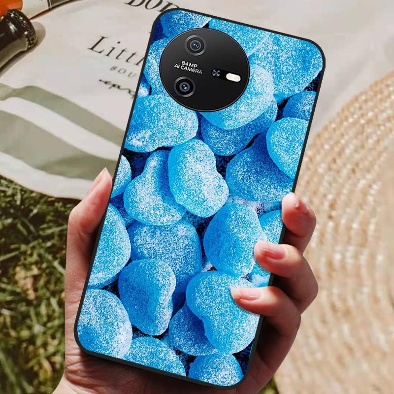 Per OSCAL TIGER 12 Custodia Silicone Morbido Lusso Antiurto Cover per Oscal Tiger 12 TPU Coque Gatto Carino Funda Shell Oscal Tiger12