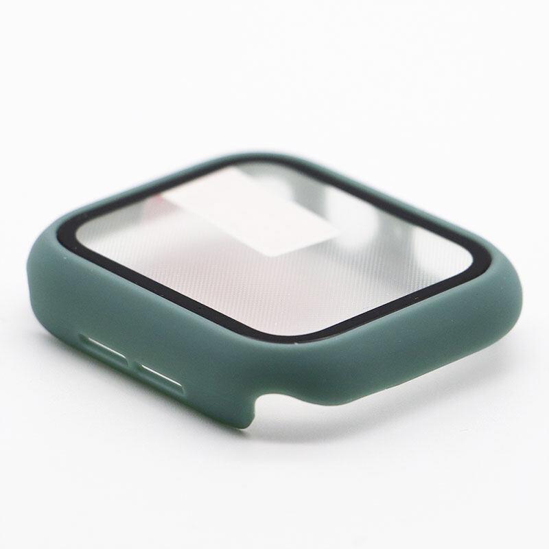 Tempered Glass Cover For Apple Watch Case Series 9  8  7 6 5 4 SE3 3 2 141mm  45mm  44mm  40mm 42mm 38mm PC Bumper Protector