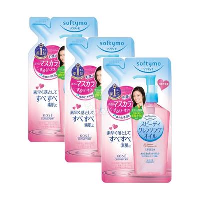 Recharge d'huile nettoyante rapide Kose Softimo 200 ml