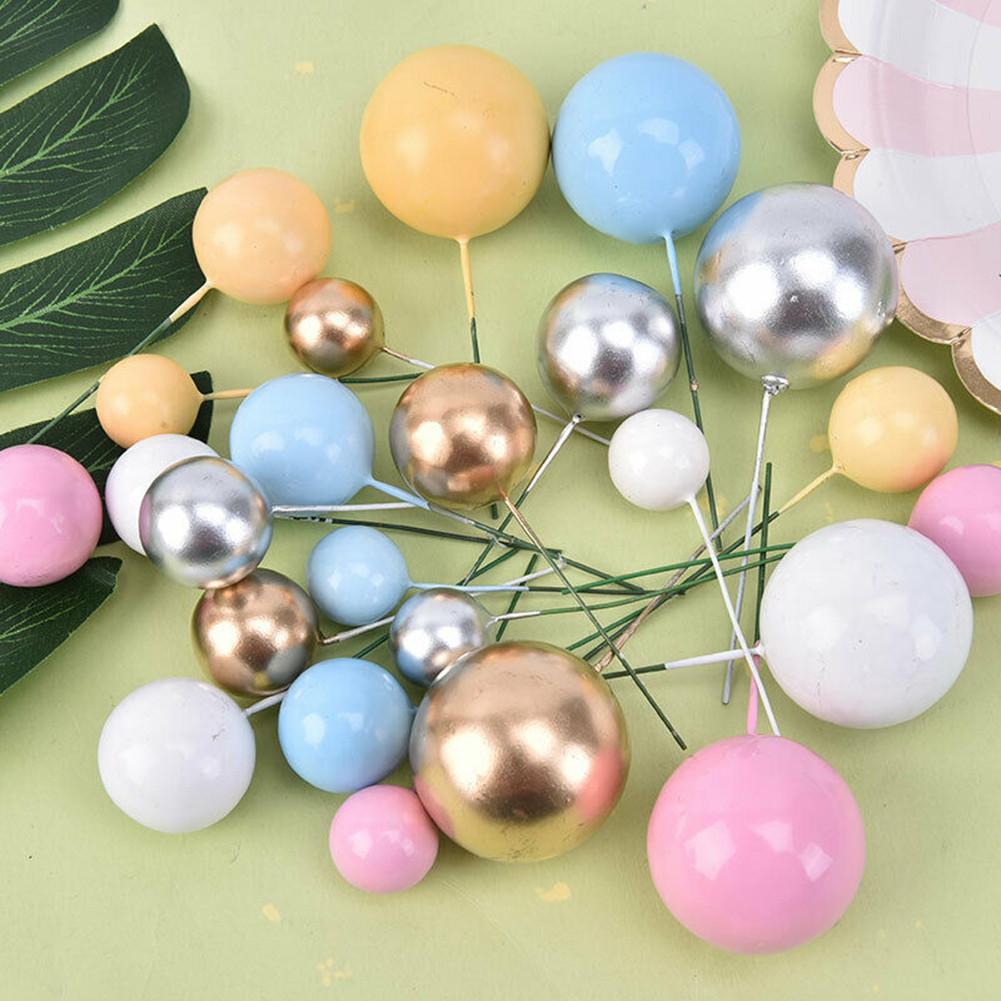20*Mixed Size Cake Xmas Decor Balls DIY Tools Wedding Christmas Tree Decor