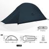 Naturehike Officiell Butik Tält 1 Person Utomhus Dubbellager Ultralätt 3 Säsong Vindtät Vattentät PU4000 Camping Professionellt Tält dedikerad