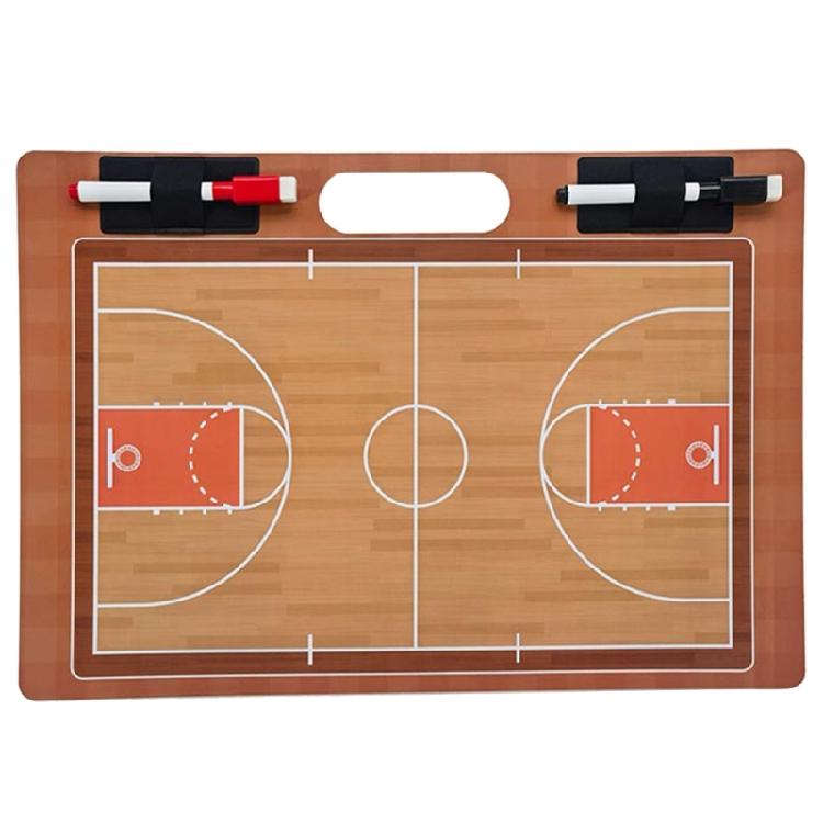 Double-Sided Basketball Full Half Court Board Dry Erases Football Coaching Board