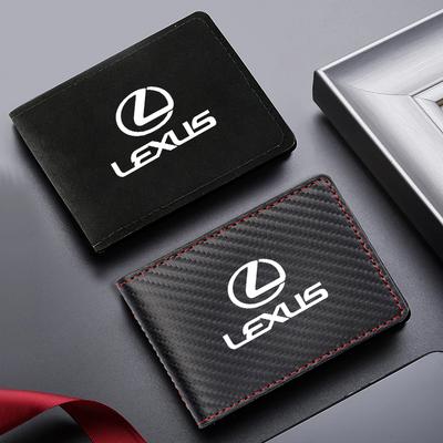 Car Driver License Wallet ID Credit Card Holder For RX300 IS200 IS250 ES350 Ct200h UX250h NX300h RX350 ES300h RX400h LS GS
