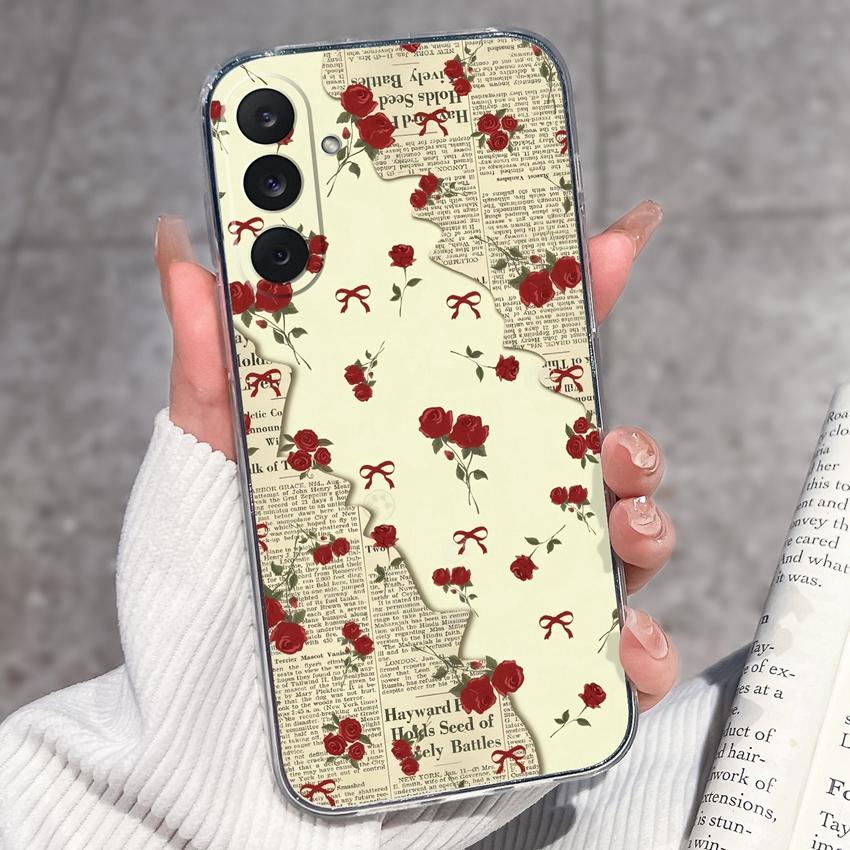 Cover Trasparenti per Telefono Per Samsung M36 M35 M34 M33 M32 M31 M30 M80s M60s M62 M56 M54 M53 M51 Modello Rana Felice Custodia Protettiva Morbida in TPU Per Guscio Samsung