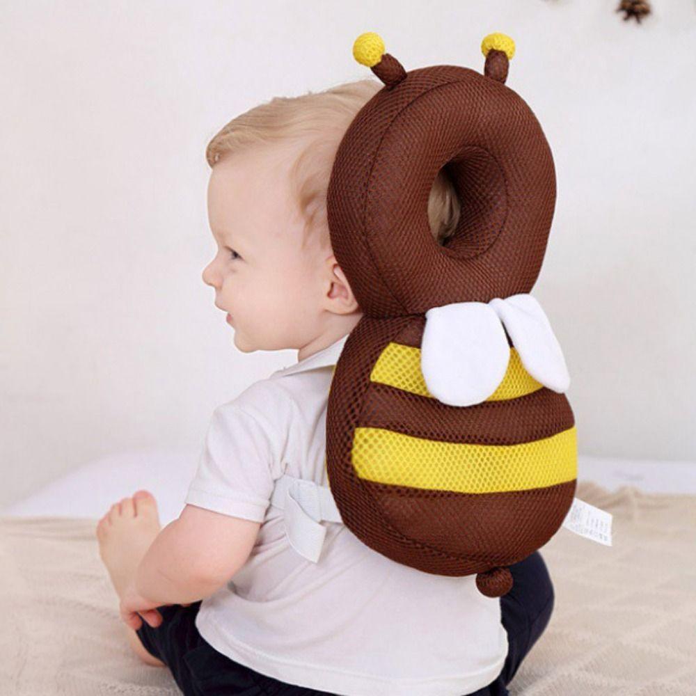 Kawaii Baby Kopfschutz Kissen Biene Kinder Schutzkissen Süßes Baby Anti-Sturz Kissen Säugling