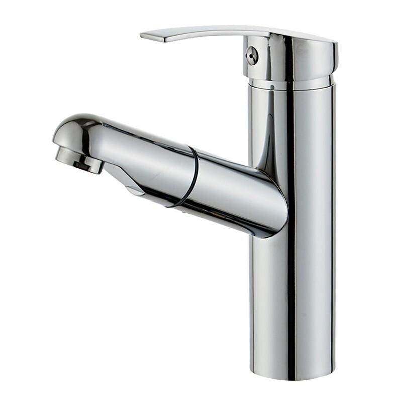 BLL7028 304 Stainless Steel Basin Faucet with Pull-Out Spout