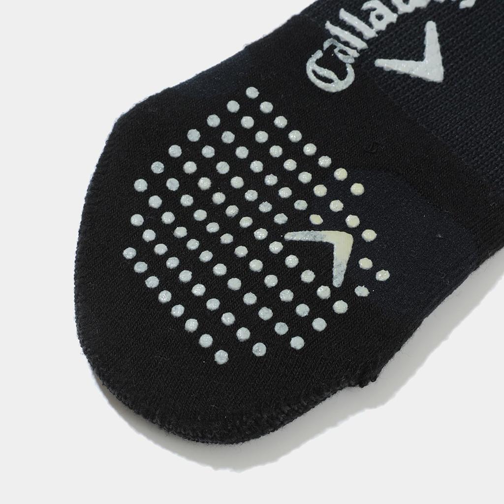 Antibacterial and Deodorizing 3D High Socks REGULAR Socks FR [Callaway] Men's SOCKS/Golf 24SS_1010_Black