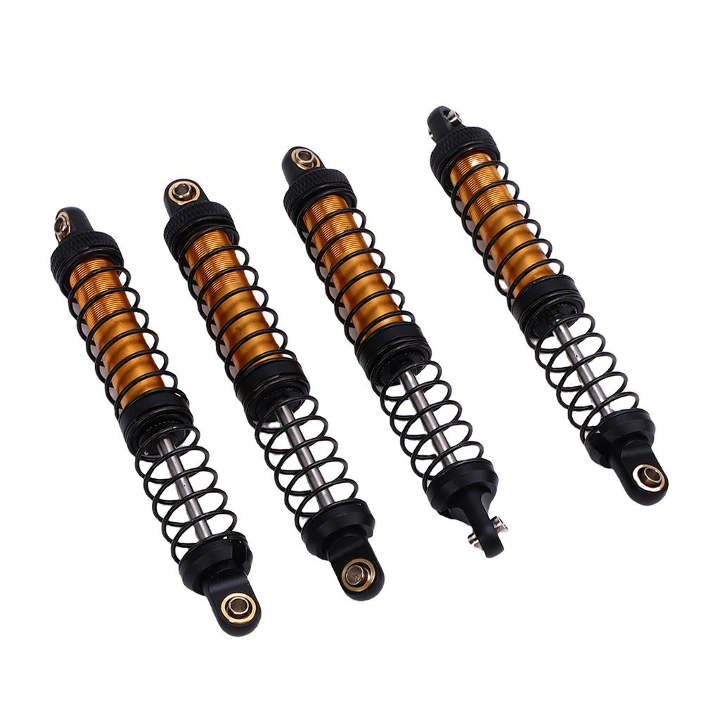 4pcs RC Car   Alloy 100mm Double Springs Shock Damper for 1Celsius10 RC Crawler Off Road Car