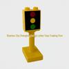 Large Building Block Traffic Accessories: Lights, Warning & No Honking Signs