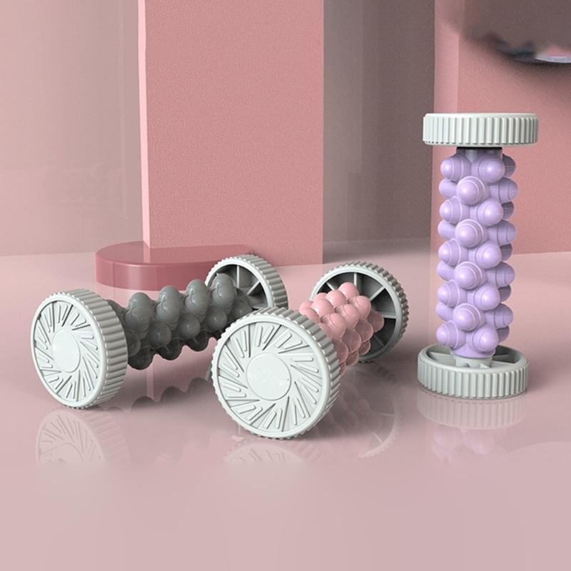 Deep Tissue Muscle Massager Roller Fitness Muscle Relaxation Rolling Stick For Dormitory Homes Work Area Gym Enduring