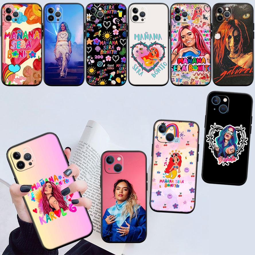 IK41 Karol G New High-End Shell Phone Case for iPhone SE X XS XR 16E 17 11 Pro Max 8 7 6 6s Plus Air