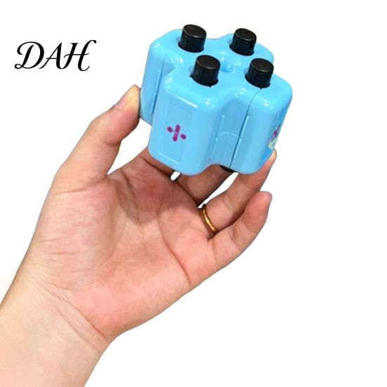 Compact Math Learning Tool 4-in-1 Practice Roller Stamp, Addition Subtraction Multiplication Division Easy for Kids Facts Worksheet Maker Kids,