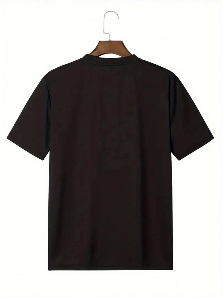 Irish Flag Fist Holding Shamrock Graphic Tee Casual Crewneck Short Sleeve Daily T-Shirt