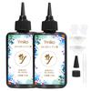 UV Resin Liquid 500g UV/LED UV Light Compatible Large Capacity Hard Type UV Resin Liquid for DIY Handmade High Transparency Low Irritation