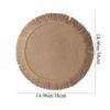 Coaster Party Home Decoration Non-slip Boho Fringe Table Mat Insulation Pad Placemat Cup Pad