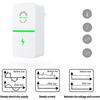 Power Energy Electricity Saving Box Socket Power Factor Saver Device Household Electric Saver 90V-250V US/EU/UK Adapter