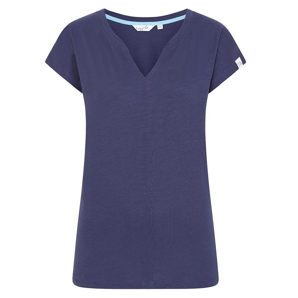 Lazy Jacks Womens/Ladies V Neck T-Shirt