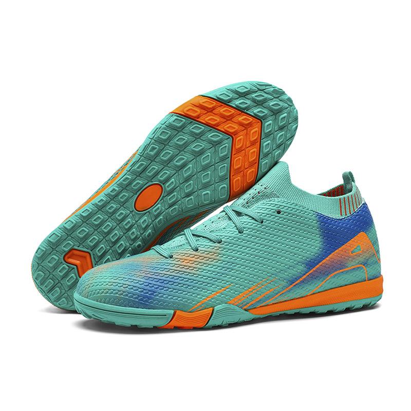 Football shoes men's and women's long broken nails adult game sneakers youth student sneakers