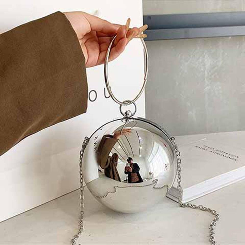 Torebka na łańcuszku Akrylowa Damska Kopertówka Przenośna Torba Wieczorowa Ślubna