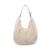 Tote Bag Women Plush Stitching Daily