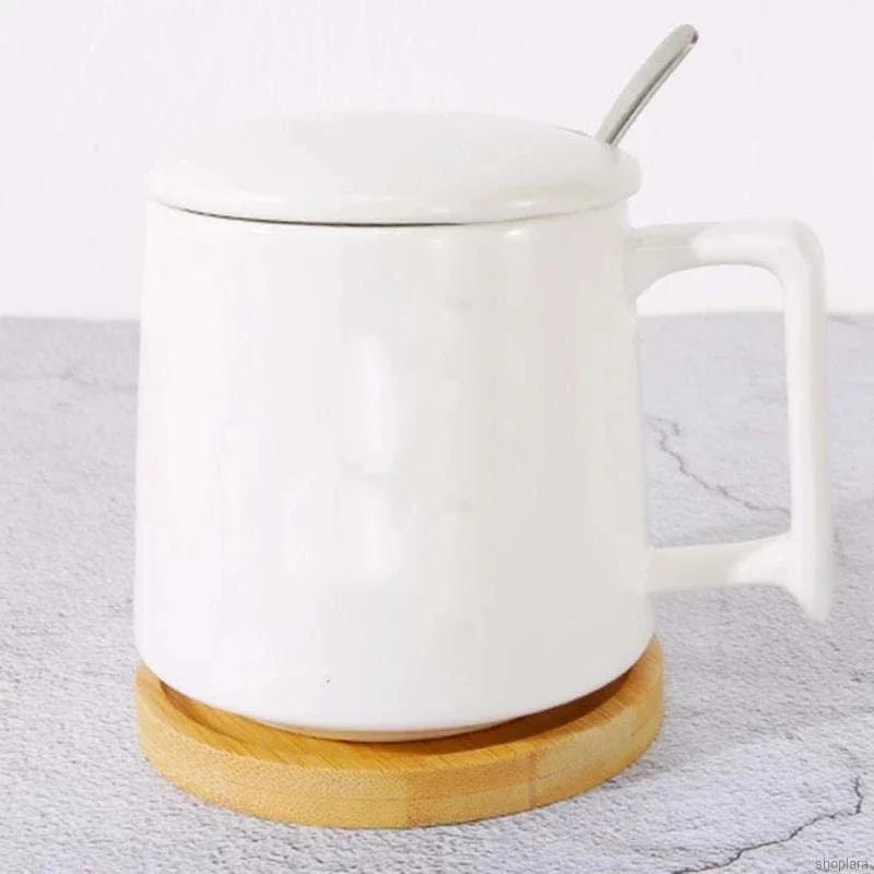 Multi Bambus Skuff Trefat Blomsterkrukke Skuff Kopp Pad Coaster Tallerken Kjøkken Dekorativ tallerken Creative Coaster Kaffekoppmatte