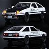 1:32 Ae86 Metalllegierung Spielzeugauto Diecasts Fahrzeuge Dekoration Modell Miniaturmaßstab Sammeln Geschenk Kinder Junge Rückzieher Geräusch Licht