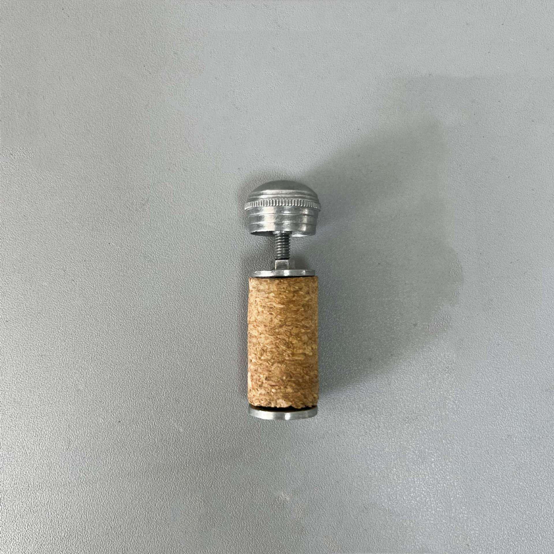 Silver-Plated Brass Flute Headjoint Screw with High-Quality Cork Stopper Flute Headjoint Cap