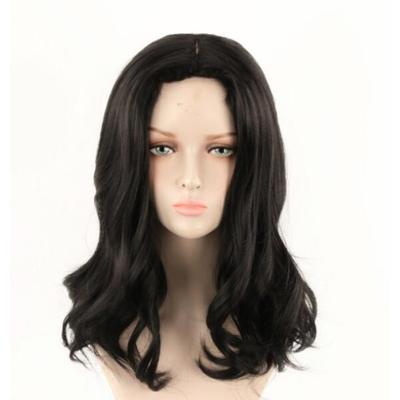 Anime 50 CM Tokyo Revengers Keisuke Baji Cosplay Peruk Siyah Uzun Kıvırcık Saç Isıya Dayanıklı Saç Sentetik Cosplay Peruk