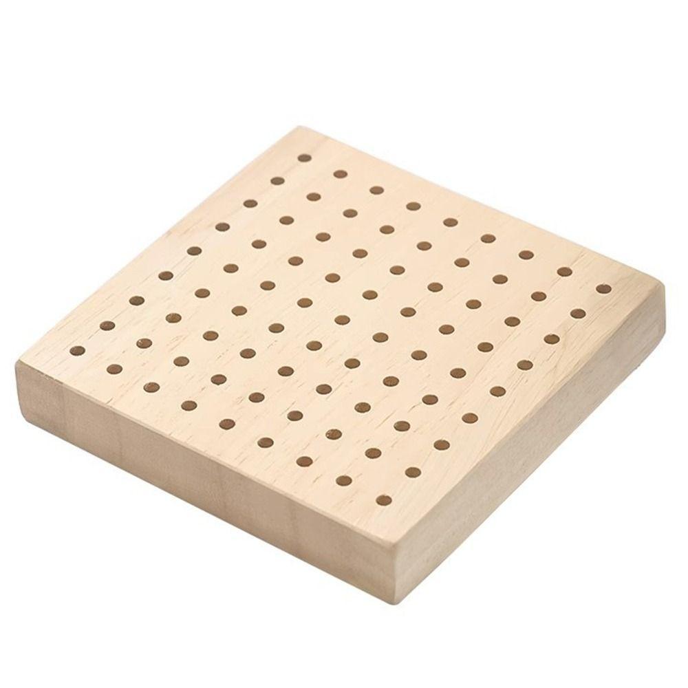2Pcs 61/81 Hole Nail Drill Bit Display Base Square Nail Grind Head Organizer  Home