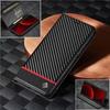 Carbon Fiber Flip Wallet Phone Case for Xiaomi 13T 12T 11T 11 Lite POCO X5 X4 X3 Pro Holder Cover Redmi Note 12 12S 11S 11 Pro