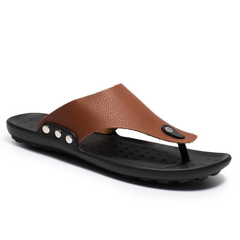 Summer New Men's Cool Men's Beach Shoes Men's Breathable Men's Flip-flops Casual Cool Slippers Trendy Men's Shoes