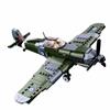 290PCS WW2 Military Fighter German Bomber Army Soldier AirPlane Model Building Blocks Classic Educational Toys For Kids NO BOX