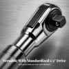 Ratchet Wrench with Extended Handle Long-Handled for DIYers