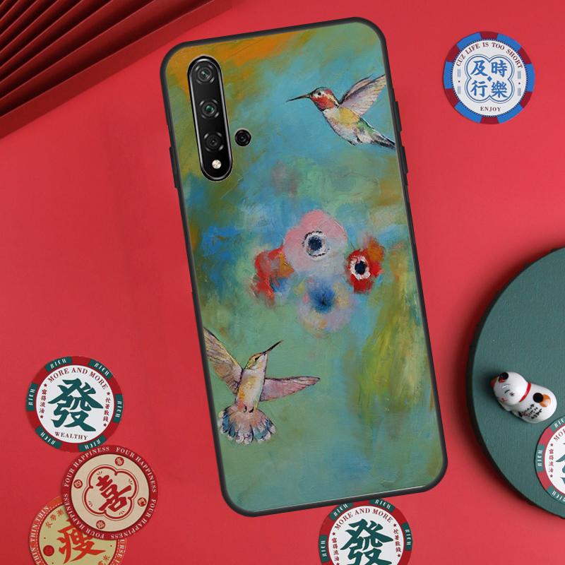 Hummingbird For Huawei Nova 5T 10 9 SE 7i 8i 11i 12i Y73 Y90 Y70 Y72 Y61 Y91 P60 Pro P30 P40 Lite Case