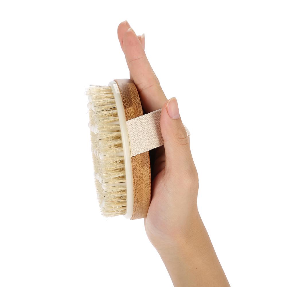 Körpermassagebürste Baden Duschen Entfernung abgestorbener Haut Entgiftung Waschen Schrubber