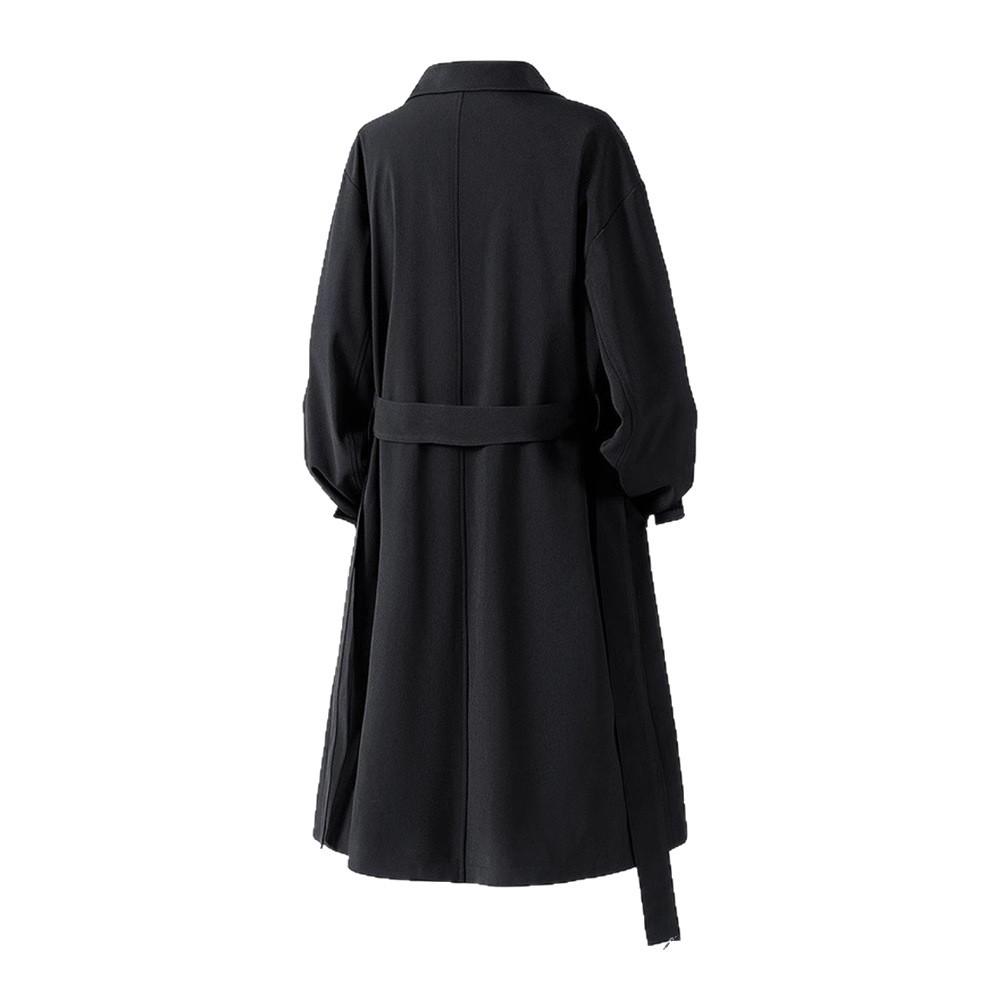 Autumn Mens Long Coat American Streetwear Vintage Over Knee Trench Coat Casual Retro Waterproof Windbreaker