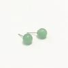 Handcrafted Gemstones Studs Earrings Stylish Crystal Bead Design Ear Accessories Jewelry For Everyday Formal Wear