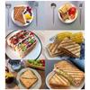 Non-Stick Panini Maker Flat Bottom Frying Pan Stovetop Press Sandwich Maker  Camping/Outdoors