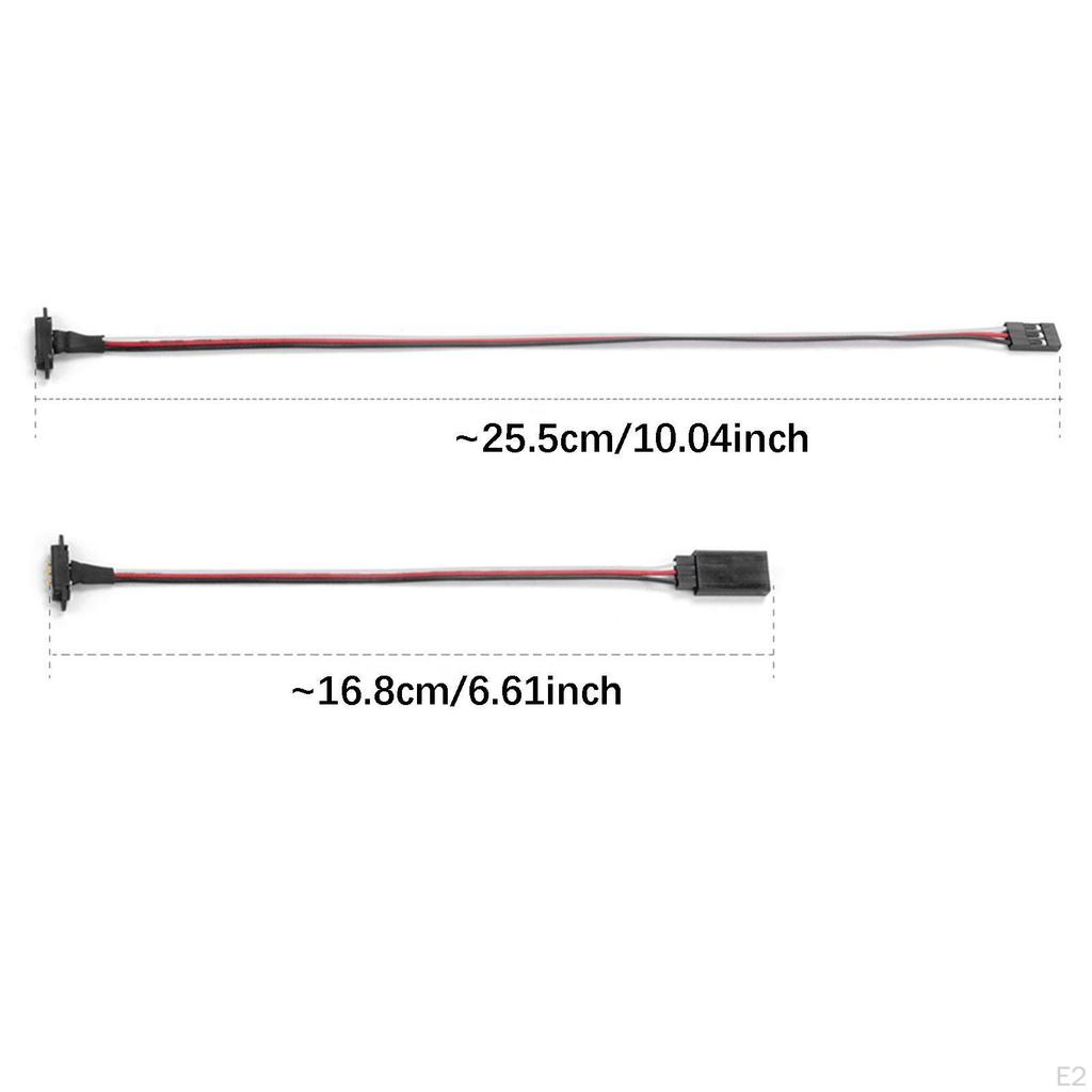 Extension Cable for RC Model Car Easy To Use Receiver Connection Kit Flexible Wire