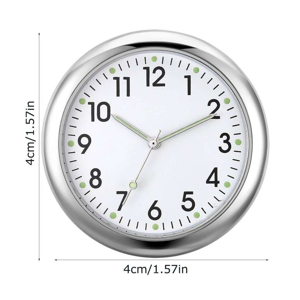 Car Watch Stick-on Car Dashboard Mini Mini Luminous Car Vent Clock Dashboard Watch Car