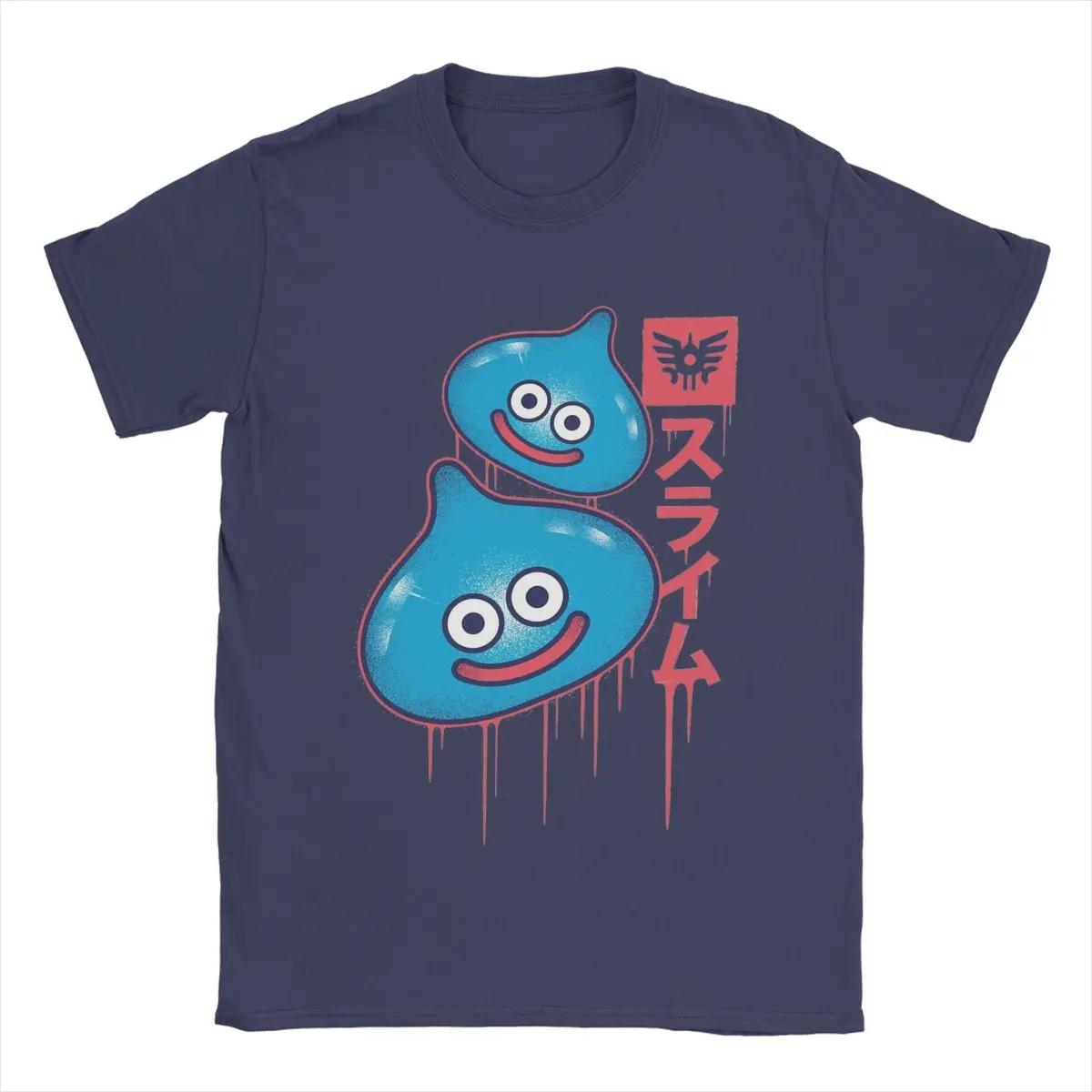 

Dragon Quest Slime T-Shirts for Men Funny Cotton Tee Shirt Round Neck Short Sleeve T Shirts Plus Size Clothes XXXL червоний
