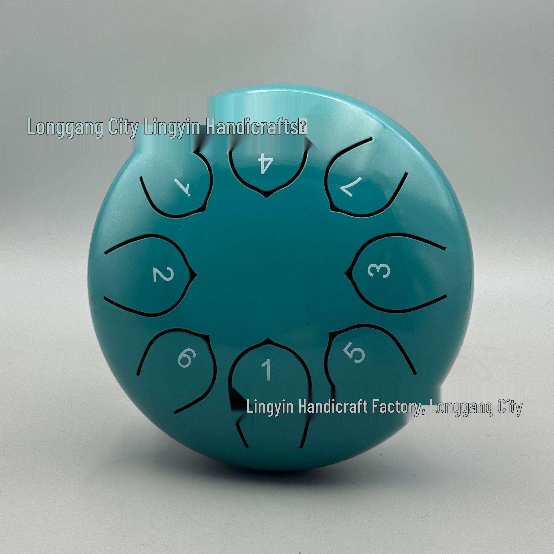 Pei Lü 6  8-Tone Handpan Ethereal Drum for Beginners - Stress Relief Percussion Gift for Kids