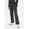 Anthracite Hooded Corded Knitted Pajama Set Thmaw22au0334