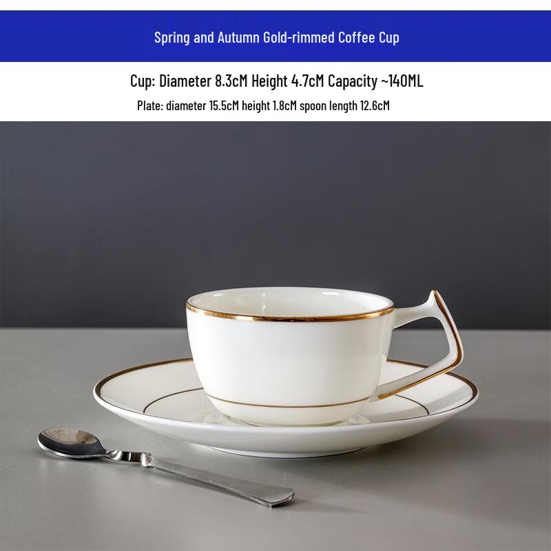 HANDUNYOU 140ml Portable Single-Layer Glass Coffee Cup with Spoon