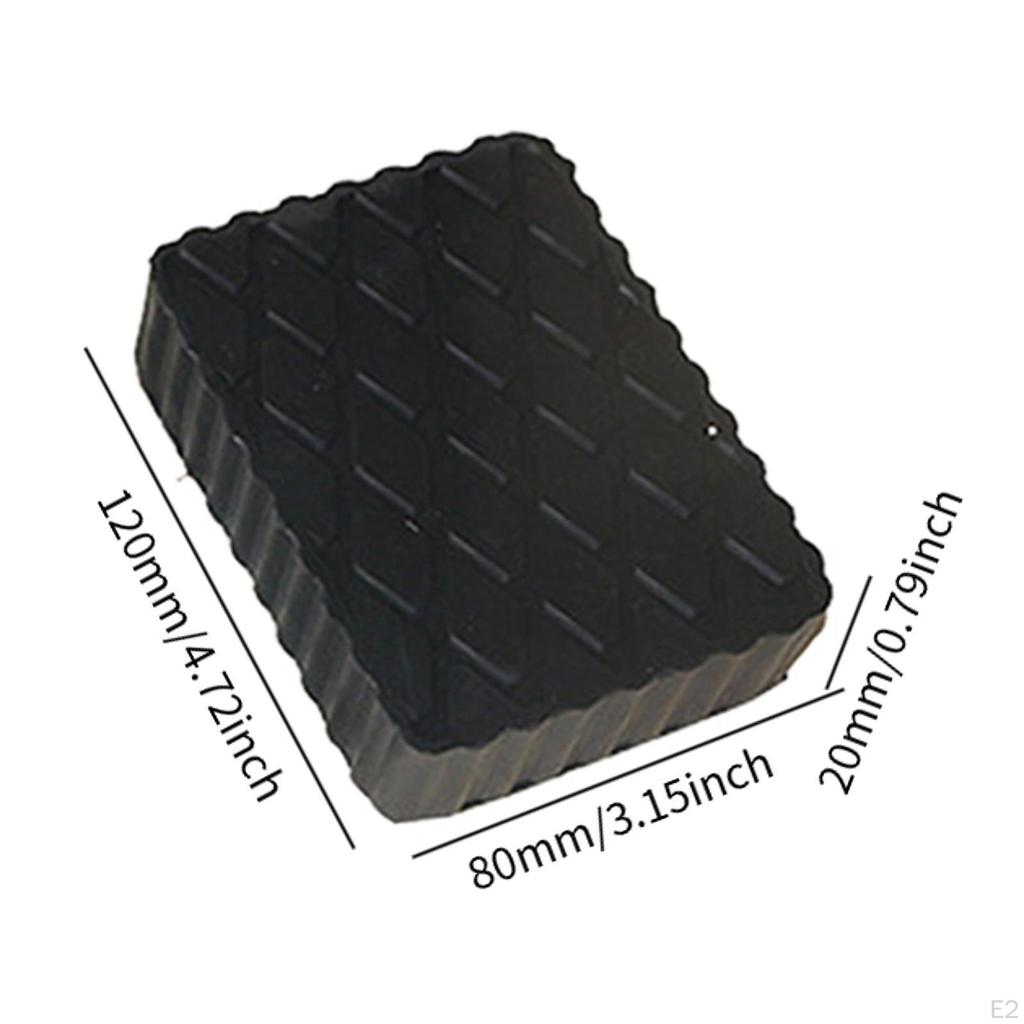 2 stück Auto Jack Pads Gummi Matten Verdickt Auto Lift Unterstützt für