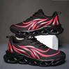 Herren Trendschuhe Mode Flamme Atmungsaktiv Weichsohle Herren Laufschuhe Sport Student Sommer Rutschfeste Sneaker Zapatillas Hombre