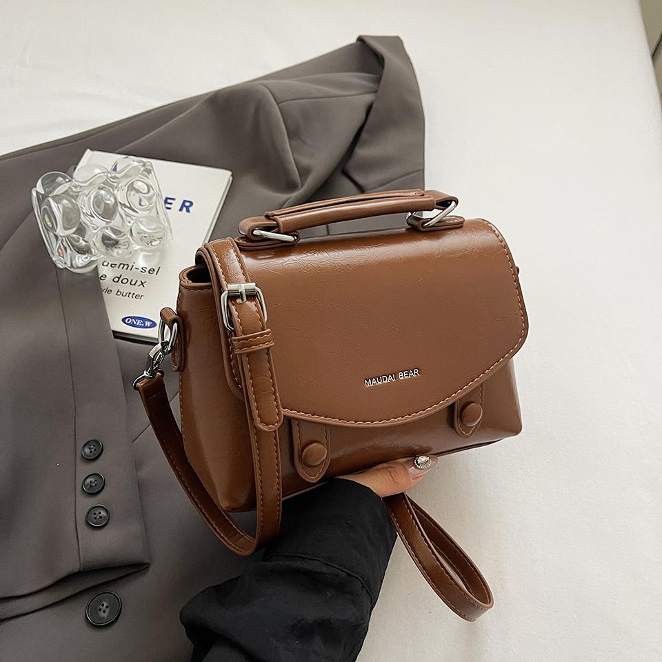 Moteveske med stor kapasitet, ny, eksklusiv dameveske, nisjeveske for fritid, dameveske med crossbody-design