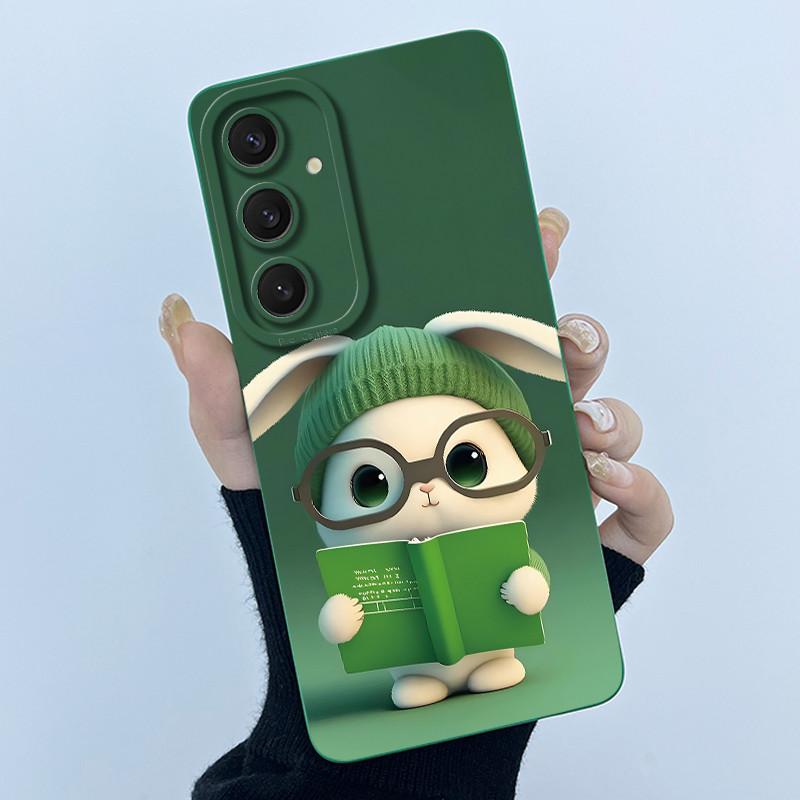 Funny Cool Cat Dog Silicone Phone Case For Samsung Galaxy A16 A26 A36 A56 5G Bumper Matte Protective Soft Back Cover Shell Capas